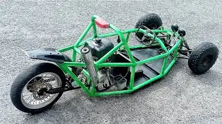 Building an Epic Sport Car Reverse Trike Roadster - Step-by-Step DIY Project