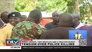 Tension over police officer killing in Uasin Gishu County