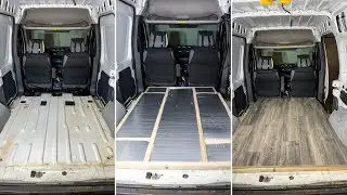 How I Installed Laminate Flooring in my Cargo Van