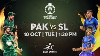 CWC 2023 | Asian Giants PAK & SL Battle on the Biggest Stage