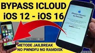 Bypass iCloud iPhone (iOS 12 - iOS 16) WinRa1n Jailbreak Method without booting ramdisk