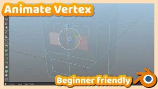 Blender Tutorial : How to Animate Vertex or Vertices in Blender 2.93+