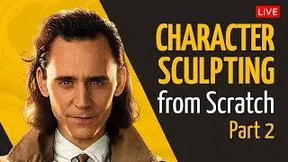 Sculpting LOKI in Blender | Full Workflow - Blender 2.9