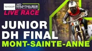 LIVE RACE | Men Junior | Mont-Sainte-Anne | UCI Downhill World Cup