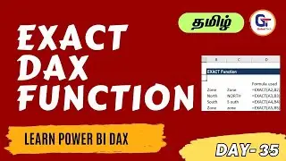 EXACT DAX Function in Power BI - Learning Power Bi 2023 