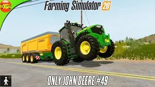 2$ Million CHALLENGE! John Deere Farm FS20 #49 - Farming Simulator 20 Timelapse