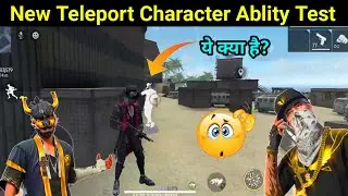 new teleport character in free fire || new character ability || ob38 update free fire changes