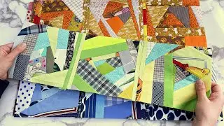 Sewing with scraps: How to make a patchwork carpet