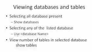 SQL query to get list of all database in system and accessing one of them