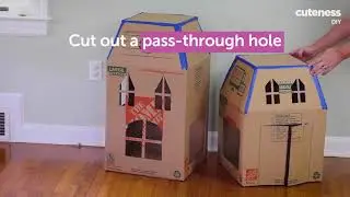 Turn Boxes Into A PET-rifyingly Cute Haunted Pet House