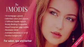 Modis - Salon & Barber WordPress Theme | Themeforest Website Templates and Themes