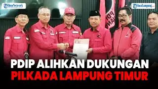 PDIP Ubah Dukungan ke Dawam Raharjo dan Ketut Erawan di Pilkada Lampung Timur