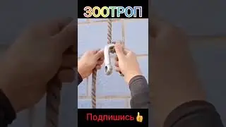 DIY. Шакл как пользоваться. Идея с шаклом. Буксировочный трос. Альпинист. Узел для спуска. 