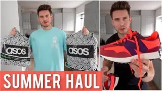 HUGE Men's ASOS Summer Fashion Haul & Try-On (New Balance, Topman, North Face + More)