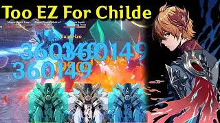 C0 Childe International One Rotation 3 Maguu Kenki Spiral Abyss 3.4 Floor 12-2-2 - Genshin Impact