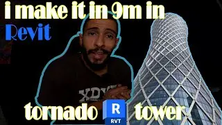 Revit how to do tornado tower in 9 min ( in place mass)