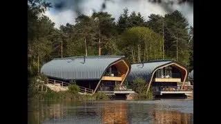 Take a look at the first lakeside lodges at Center Parcs Elveden Forest