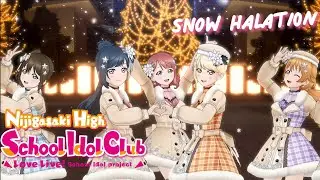 Snow Halation ( AI Cover ) - Nijigasaki High School Idol Club SIFAS MV | µ's