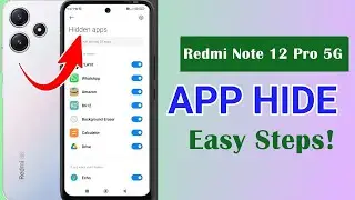 Learn How to Hide Apps in Redmi Note 12 Pro 5G Phones Easily | Android Data Recovery