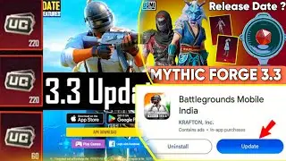 ✅BGMI 3.3 UPDATE DOWNLOAD | Mythic Forge Refresh | Bgmi 3.3 Update | How To Download 3.3 Update Bgmi