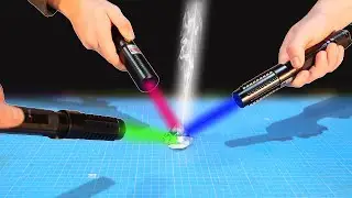 What Happens If You Point Three Powerful Lasers At The Same Point?