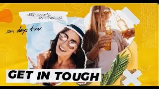 Summer/Holidays Travel Funky Opener | After effects templates free