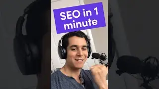 SEO explained in 1 minute