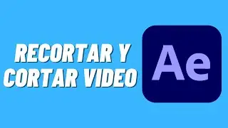 Cómo recortar y cortar video en After Effects