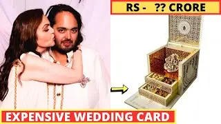 Anant Ambani And Radhika Merchant Wedding Card Video And Its Cost