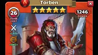 Empires Puzzles : Testing of Torben fully broken, New best red hero of the game ?