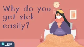 Why do you get sick so easily and how to avoid it? | 🎙️ 8 Minute English | Beginner