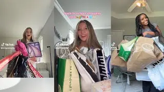 Back to school haul - TikTok compilation