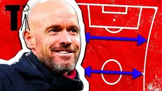 How Erik ten Hag is using width differently