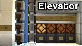 Minecraft Multi-Floor Water Elevator