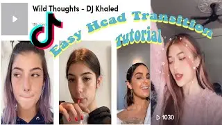 How to HEAD TURN Tiktok Transition tutorial | EASY tiktok trend 2021 make up transition