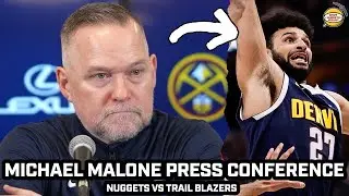 Michael Malone on Jamal Murray Scoring 55pts & Nikola Jokic MVP Case