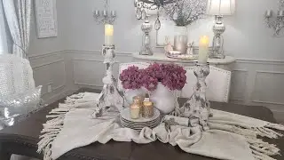 Spring Decorating Ideas 2021 | Dining Room & Entry | Decorate With Me | Thrift Before & After