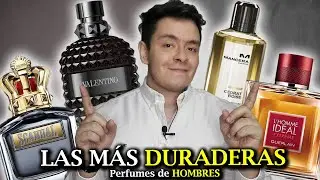 Los Mejores Perfumes DURADEROS de Hombres | TOP 10 Árabes, Diseñador y Nicho 🔥🔝😱