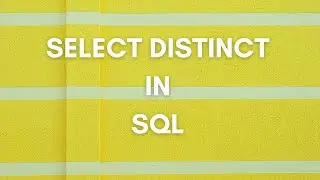 Select Distinct Query In MySQL