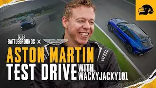 PUBG Collaboration | Aston Martin Test Drive with WackyJacky101