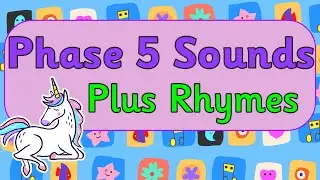 Phonics | Phase 5 RECAP of Sounds Plus Rhymes 😊 | Miss Ellis 💜