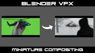 Blender VFX Tutorial: Composite Miniatures In Blender!