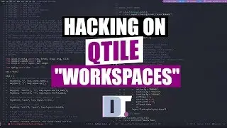 Qtile - Getting Started And Setting Workspaces