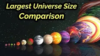 Largest Universe size comparison | Solar system size comparison