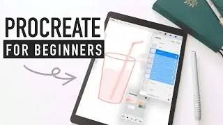 PROCREATE for BEGINNERS | how to animate texts & doodles