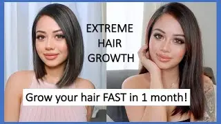 How to grow your hair faster and longer FAST! 5 Hair growth tips & hacks for long and healthy hair