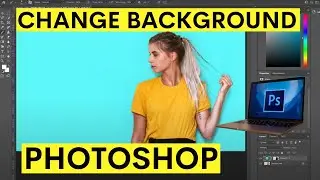 How to Change the Background Colour in Photoshop CC 2024