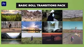 Premiere Pro Basic Roll Transitions Pack