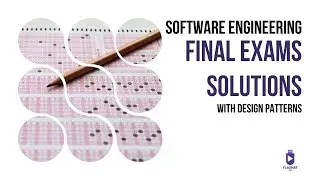 Intro to Software Engineering - All Final Exams Solutions with Design Patterns