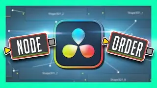 Fusion NODE ORDER Finally Explained! - DaVinci Resolve 19 Tutorial